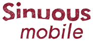 Sinuous mobile logo